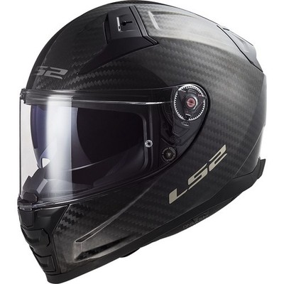 LS2 FF811 Vector II Carbon Glanz Motorradhelm mit Sonnenblende  Gr. XXL