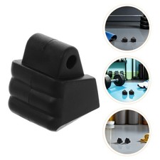 2Pcs Universal Inline Roller Skate Brake Pads Durable PVC Black