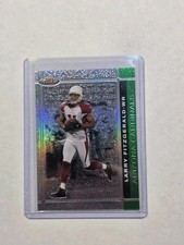 2007 TOPPS FINEST LARRY FITZGERALD GREEN REFRACTOR #ED 033/199 HOF! SP!