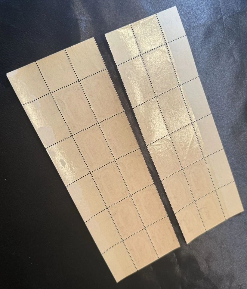 Scott #286, 2c Trans-Mississippi Copper Red Matching Plate Blocks Top Bottom - Image 3 of 4