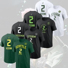 HOT - Natisha Hiedeman #2 Seattle Team Storm 2026 Player Name & Number Fan Look