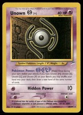Neo Destiny #028/105 Unown [H] on eBay