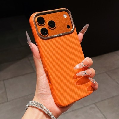 Magnet Carbon Hybrid Handy Schutz Hülle für iPhone 17 Pro Max 16 15 14 13 Cover