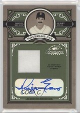 2005 Donruss Timeless Treasures Material Ink Jersey 1/50 Dwight Evans Auto 3h9
