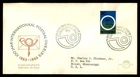 Mayfairstamps Netherlands FDC 1963 100 Yrs Internatl Postal Overleg Letter First