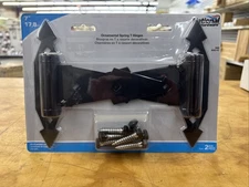 2 National Hardware 7" T HINGES Pair with mounting screws