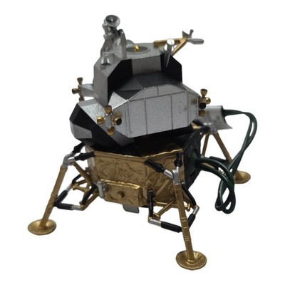 1998 Hallmark Apollo Lunar Module Journey into Space 3 Ornament SDB QLX7543