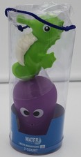 Bath Squirters 2 Count Seahorse  Octopus Bath Toy 18M Purple Green New