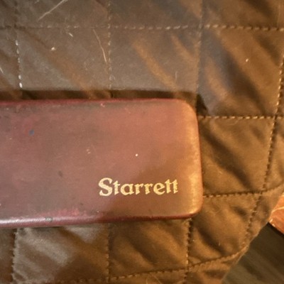 Starrett Outside Mechanical Micrometer No. 2 0-1 in 0.001 in Resolution
