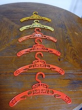 X6 Vintage Kinder Kunststoff Kleiderbügel mi...