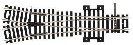 Atlas 0390 HO Código 100 Níquel Plata Marca V Línea Personalizada WYE Interruptor Pista de Desvío | Condition: New