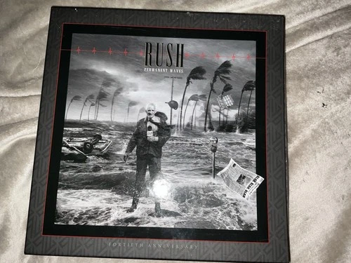 Rush "Permanent Waves"  Box set 3xLP 2xCD 2020 DLX 40th Ann. Ed.