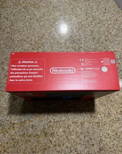 Nintendo Switch Console Neon Red & Blue Joy-Con Multicolor HDMI