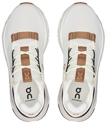 ON Running Brand Cloud Cloudnova 2 White/Neutral Beige  display picture 1