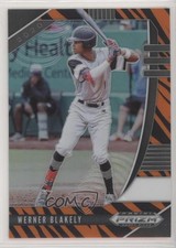 2020 Panini Prizm Draft Picks Tiger Stripes 70/99 Werner Blakely #PDP111 2b2