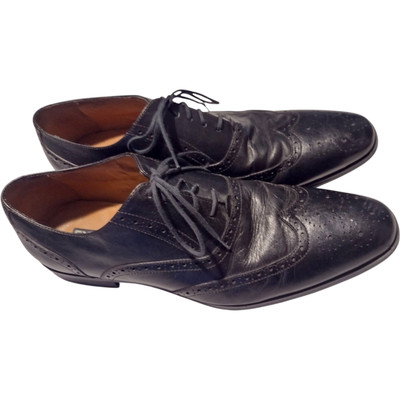 Express Black Leather Oxford Wingtip Dress Shoes Size 12 | eBay display picture 3