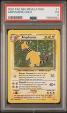 2001 Pokemon Neo Revelation #1 AMPHAROS Holo PSA 3 VG on eBay