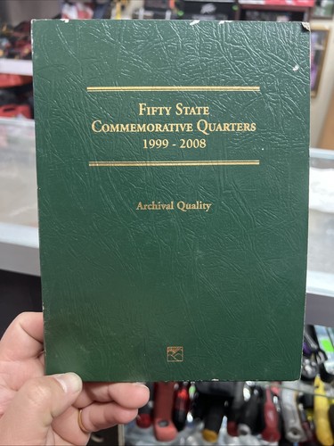 Littleton Coin Folder State Quarters 1999-2008 Commemorative Date Set Album