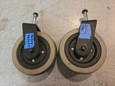Pride Jazzy Select Power Wheelchair Caster Wheels Tires W/ Forks