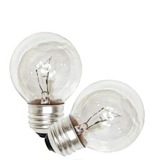 Sylvania Bulb Clear Globe MED G16.5 25W 10298 1 Count Pack of 1 White