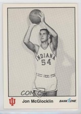 1986 Bank One Indiana Hoosiers Greats I Jon McGlocklin #21 0kd8