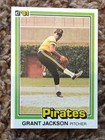 Photo of 1981 Donruss #15 Grant Jackson Pittsburgh Pirates Baseball Card