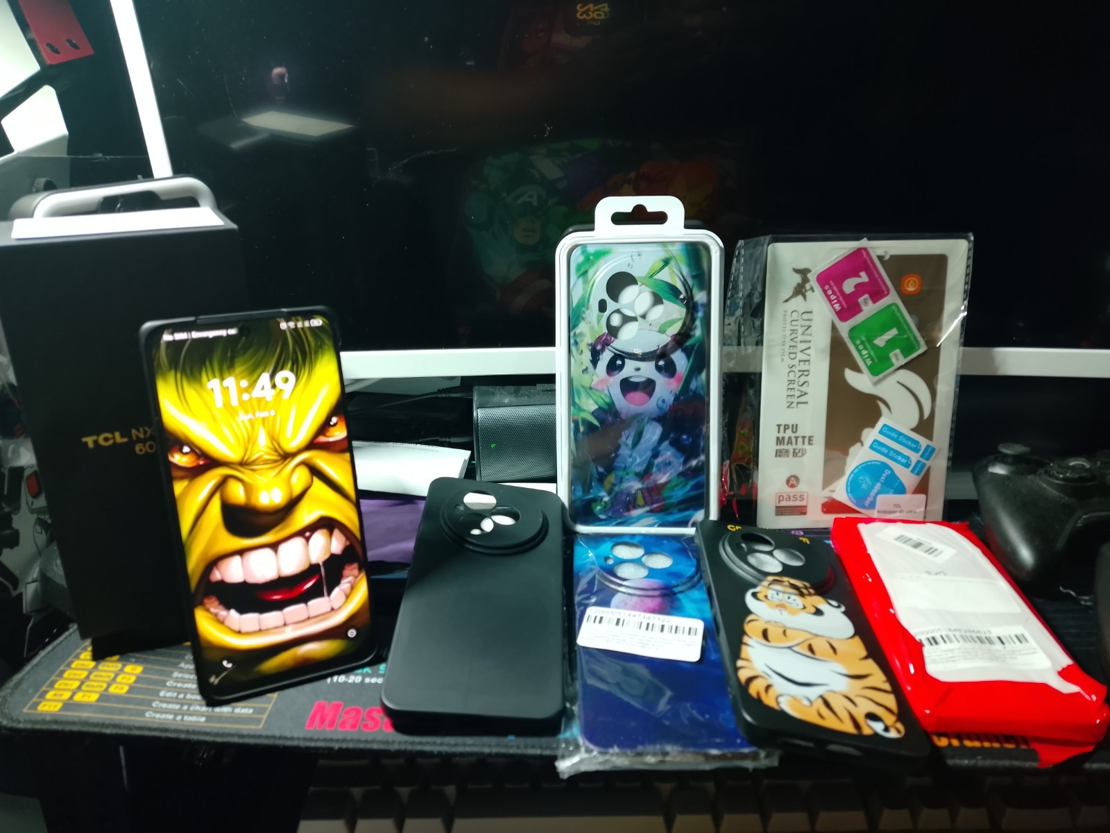 TCL NXTPAPER 60 Ultra cell Phone 5G 7.2" with exstras GREAT 