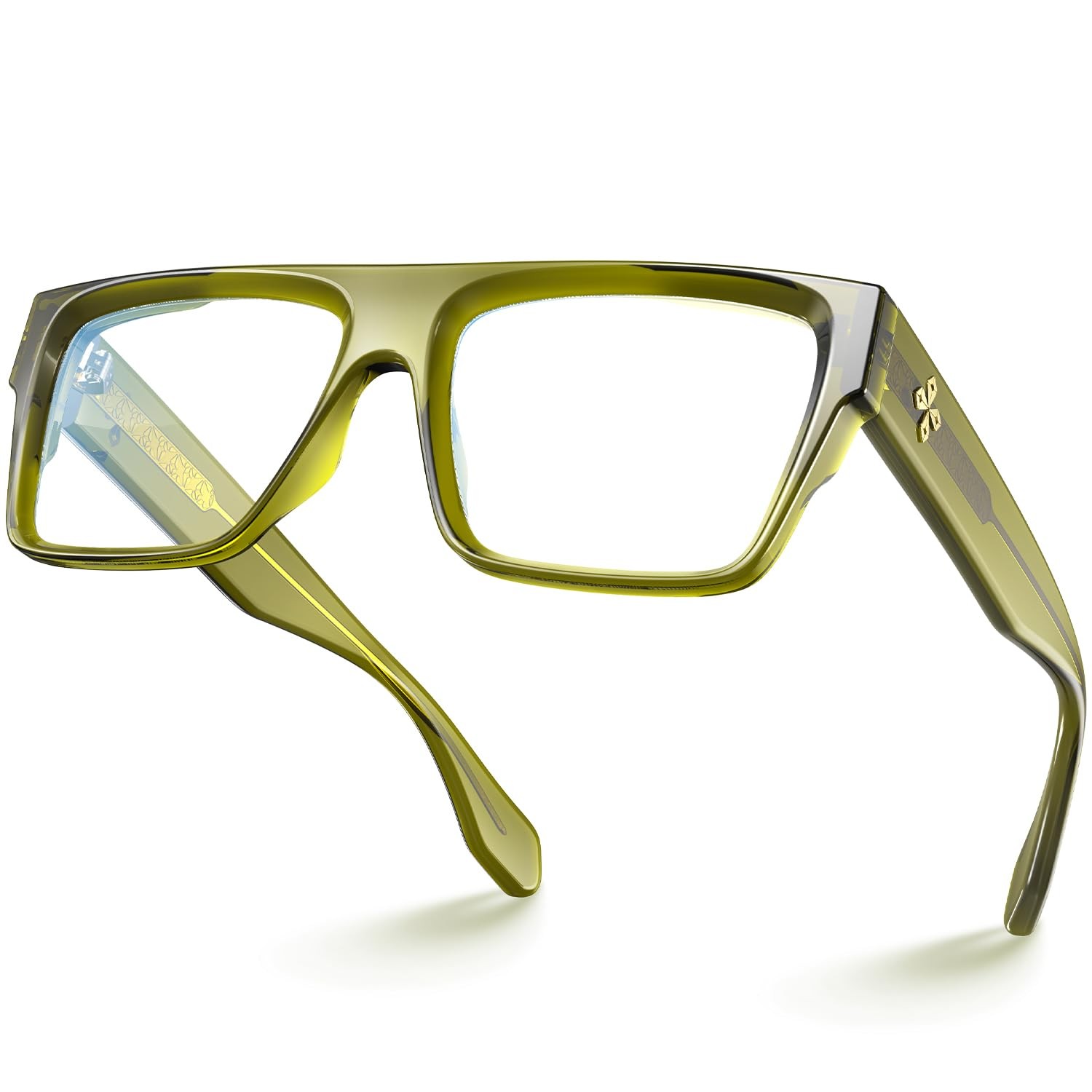 Lightweight TR90 Blue Light Blocking Glasses with Anti-Glare Eye Protection