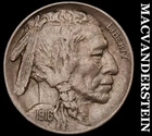 1916 Buffalo Nickel- Extra Fine++ Better Date No Reserve #J2063
