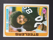 1978 TOPPS FOOTBALL #371 BENNIE CUNNINGHAM HIGH GRADE NR MINT + BEAUTIFUL
