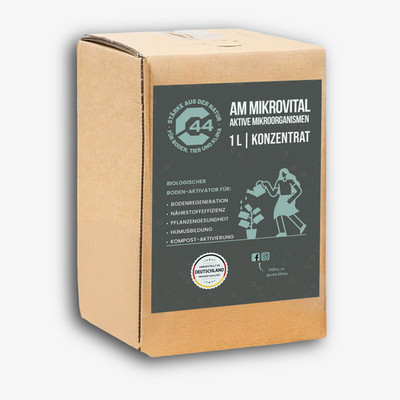 AM MikroVital   Aktive Mikroorganismen für Boden, Pflanzen & Kompost 1L