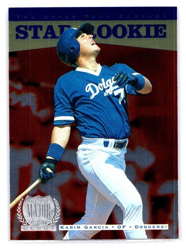 1996 Upper Deck Karim Garcia #223 card
