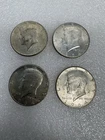 1964 Silver Kennedy Half Dollars 4 Coin  Lot#7 RM2