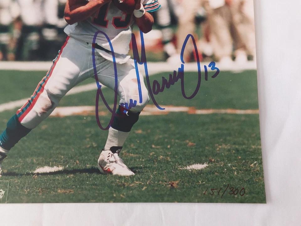 Revista Heroes of The Game Dan Marino autógrafo 8x10/300 Miami Dolphins Foto 4 de 4