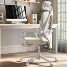 Dowinx Ergonomic Office Chair w/ Thick Seat Cushion,Adjustable Lumbar Support