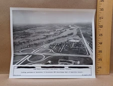 "High Water Condition - Rock River - Moline, Illinois" - 1973 Vintage Photograph