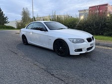 BMW 330d M Sport Convertible LCI E93 Mineral White