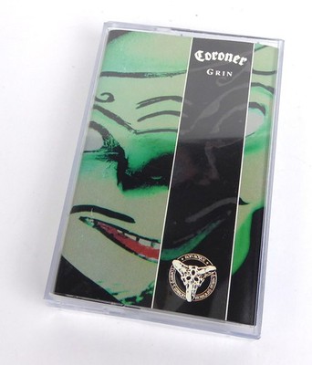Musikkassette -  CORONER - Grin - Tape MC