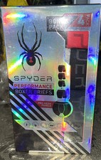 Spyder Performance Boxer Briefs Pro Mesh Panels 4-Pack Multi Color SZ XLARGE XL