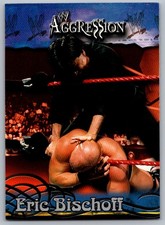 2003 Fleer WWE Aggression Eric Bischoff #11 ST1