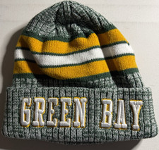 Green Bay Packers Football Knit Beanie Hat