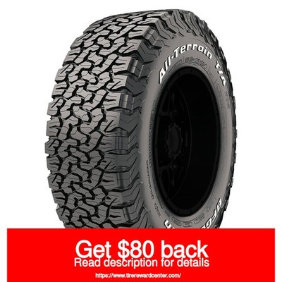BFGOODRICH All Terrain T/A KO2 31x10.50R15LT 109S RWL 6 Ply (Quantity of 4)