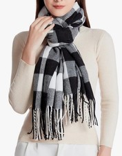 Women's Fashion Scarf Lightweight Plaid Scarf See Description