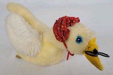 Vintage Eden Goose Duck Plush Wind Up Musical Animated Toy NOT WORKING AS-IS