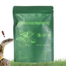 Realgar Leistungsstarke Schlangenabwehrpillen 10 Stück/Beutel zur Abwehr von Sc