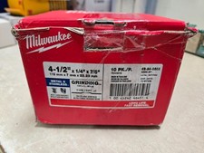 X10 Milwaukee 4-1/2" x 1/4" x 7/8" Metal Grinding Wheel - Type 27 49-94-0503