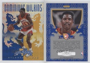 2012-13 Panini Crusade Crusade Blue Dominique Wilkins #71 HOF