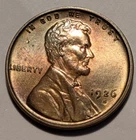 1926 S Lincoln Cent 90-95% Red Unc. BU+++ PQ+++  Mint State  +++++ T760106