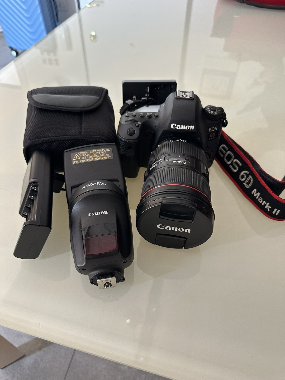 Canon EOS 6D Mark II + EF 24-70mm f/2.8 L II USM + Speedlite 470EX-AI