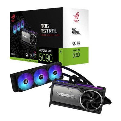 ASUS ROG Astral LC GeForce RTX 5090 32GB GDDR7 PCIe 5.0 OC Edition Graphics Card